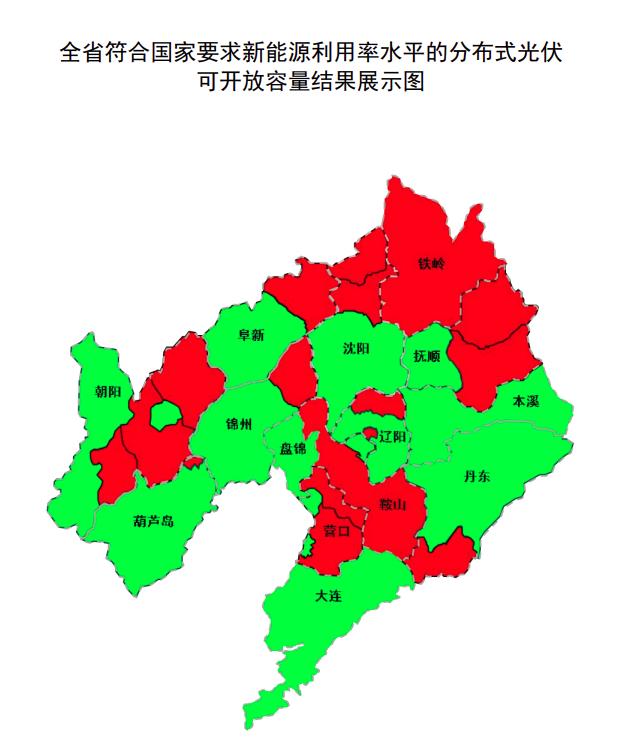 部分區域將暫緩備案！遼寧發布全省分布式光伏接入電網承載力評估結果