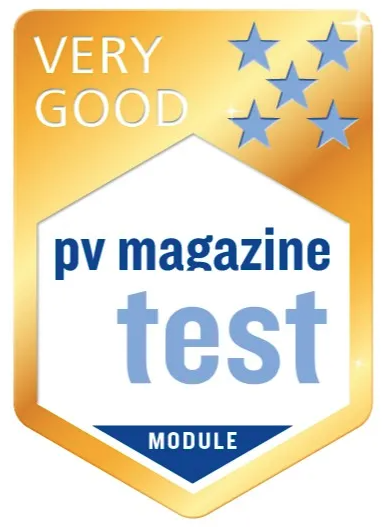 東方日升異質結伏曦組件斬獲PV Magazine五星“VERY GOOD”評價